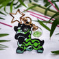 Candy Lion Keychain - Green - The Seventh Lion