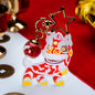Candy Lion Keychain - Red - The Seventh Lion