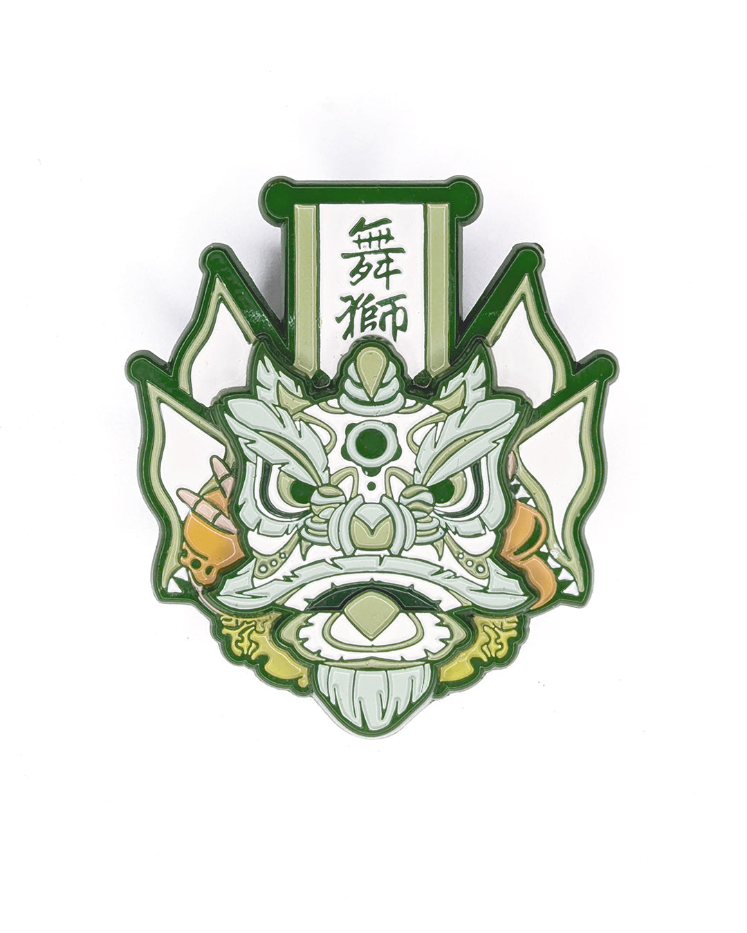 Futsan Ghost Flag Pin