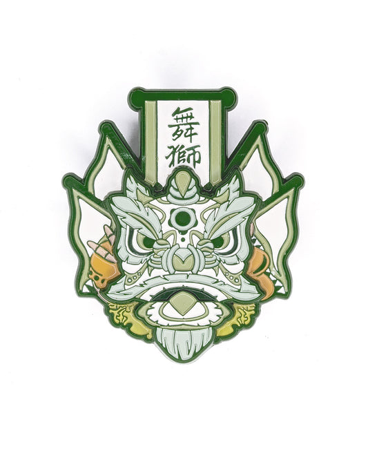 Futsan Ghost Flag Pin