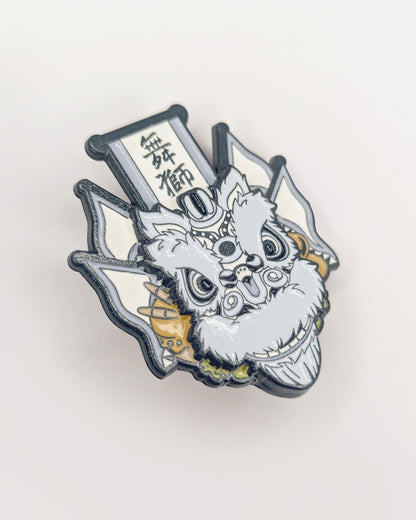 Hoksan Ghost Flag Pin