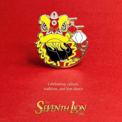 Lucky Lion Pins - Futsan Lanterns