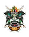 Lion Dance Vinyl Sticker Zhang Fei Lion Head