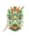 Lion Dance Vinyl Sticker Zhao Yun Lion Head