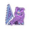 Lion Dance Vinyl Sticker The Will to Fight