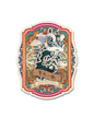 Lion Dance Vinyl Sticker - No Retreat